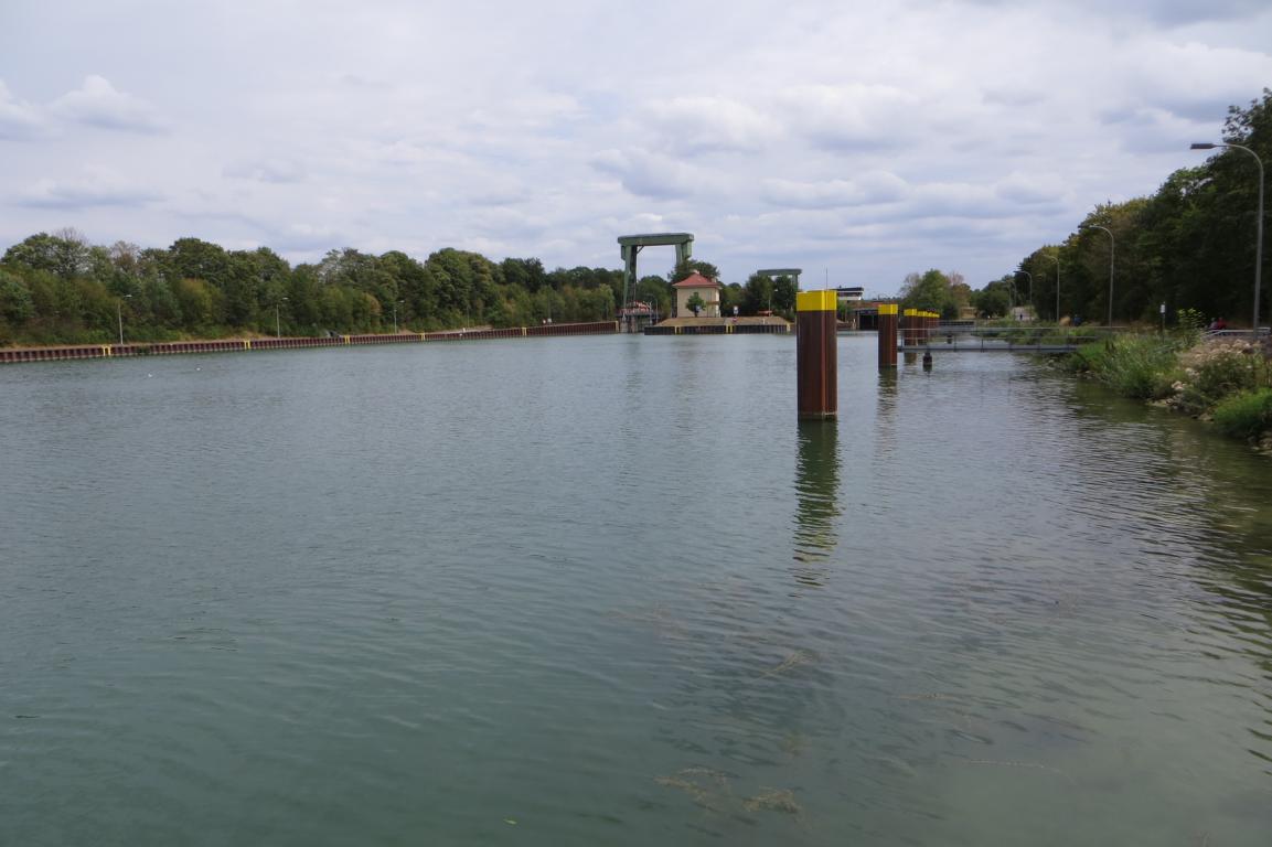 Schleuse Flaesheim Westansicht Schleuse Flaesheim Westansicht